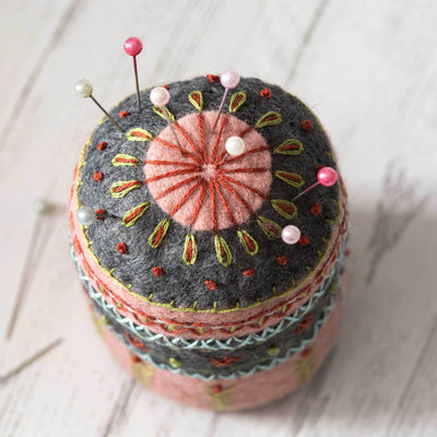 Corinne Lapierre Embroidery Sewing Kit - Pin Cushion