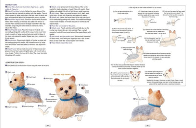 Cute Needle Felted Animal Friends English Book - Sachiko Susa