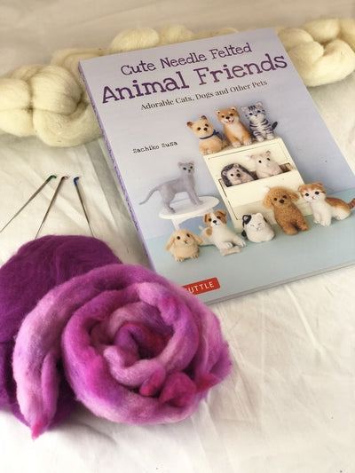 Cute Needle Felted Animal Friends English Book - Sachiko Susa