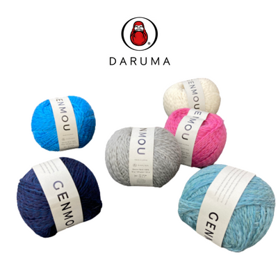 DARUMA Genmou Yarn - Sea Glass #5