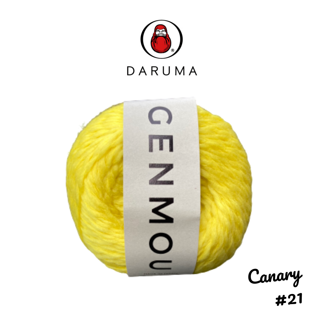 DARUMA Genmou Yarn - Canary #21