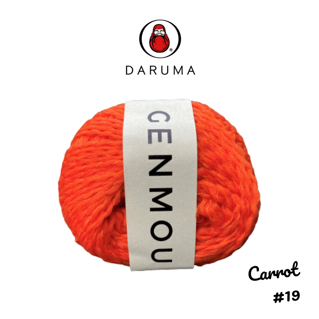 DARUMA Genmou Yarn - Carrot #19