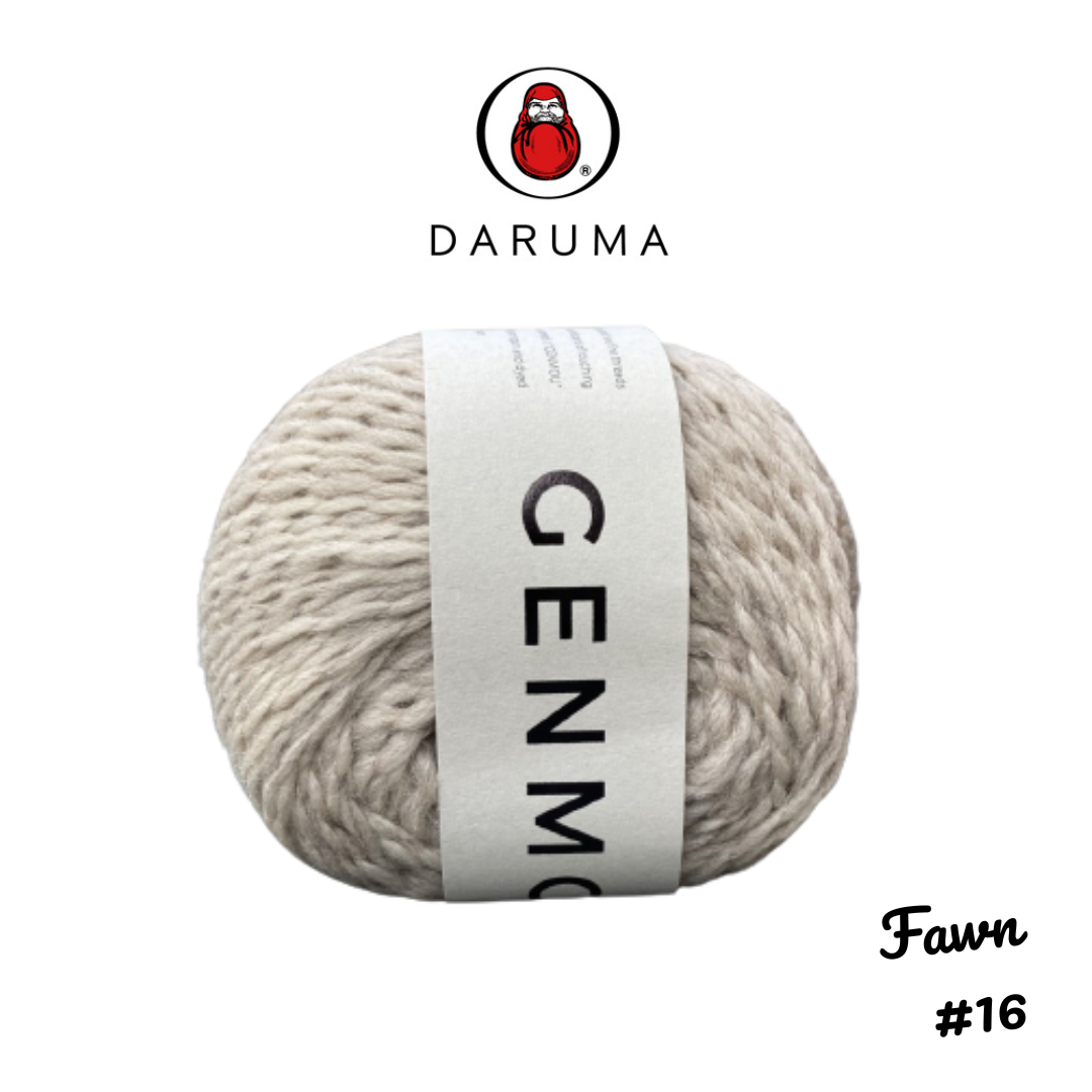 DARUMA Genmou Yarn - Fawn #16