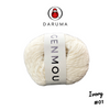 DARUMA Genmou Yarn - Ivory #1