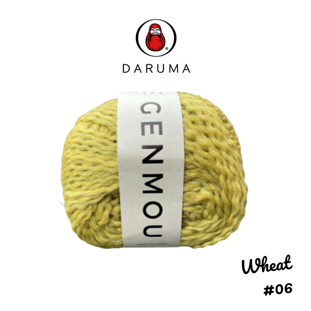 DARUMA Genmou Yarn - Wheat #6