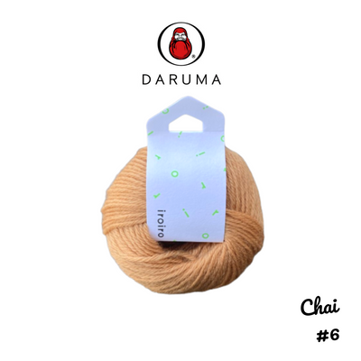 DARUMA iroiro yarn - Chai