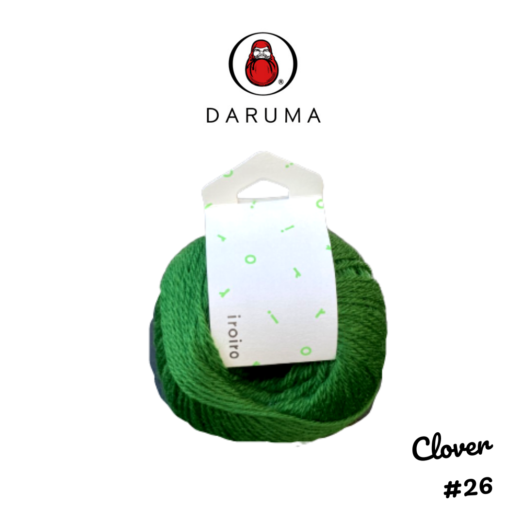 DARUMA iroiro yarn - Clover