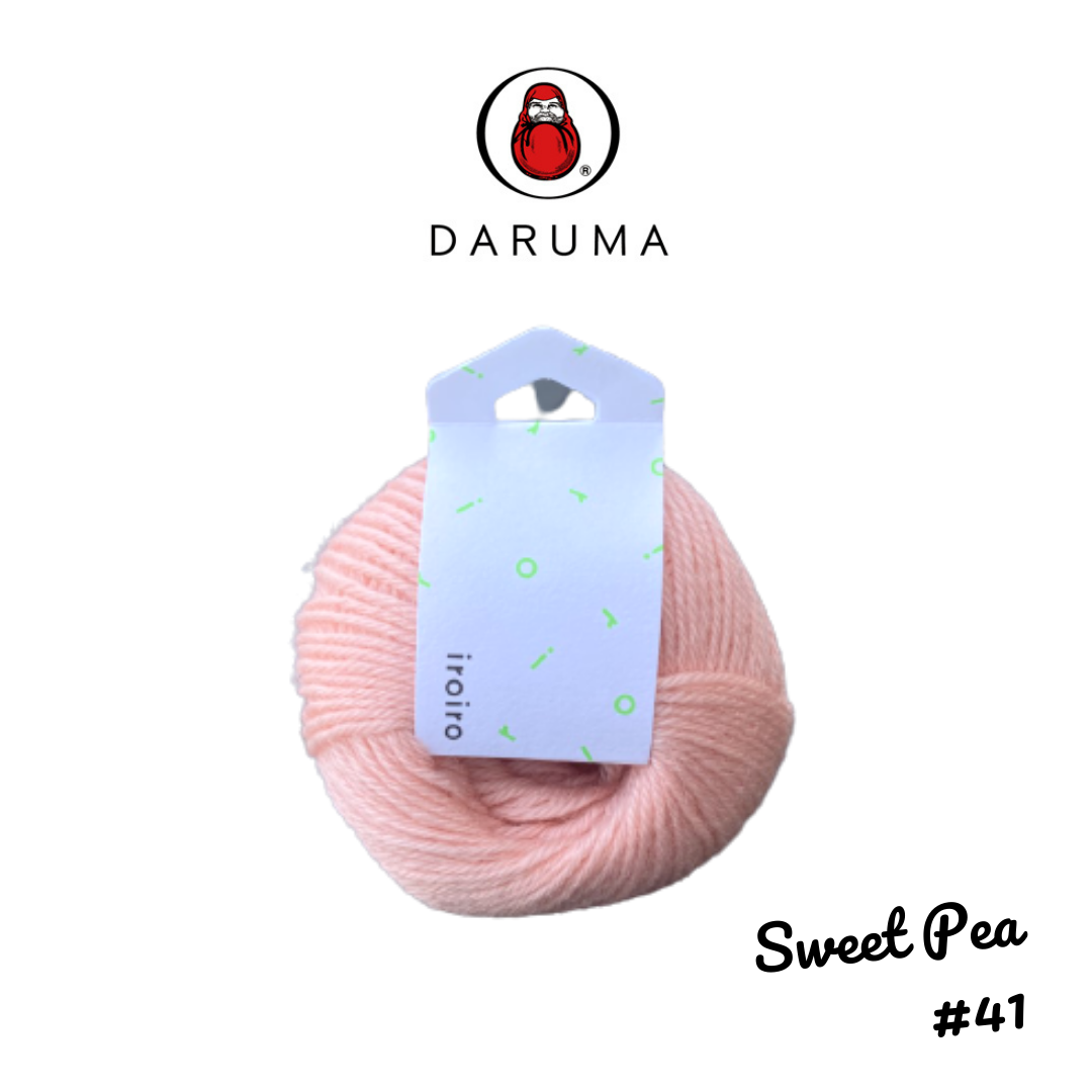 DARUMA iroiro yarn - Sweet Pea