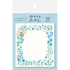 Furukawa Paper Works - Sticky Note Block - Blue Flowers