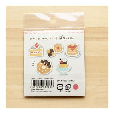 Furukawa Paper Works - Flake Sticker Pack - Sweet Treats