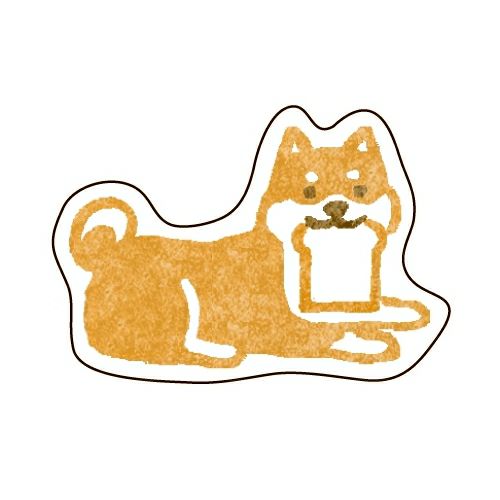 Furukawa Paper Works - Flake Sticker Pack - Shiba Inu
