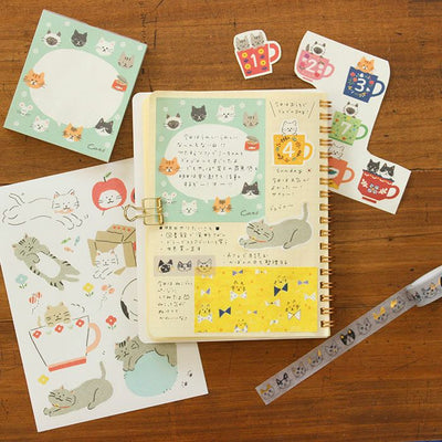 Furukawa Paper Works - Large Stickers - Cats