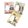 Furukawa Paper Works - Kisakae Letter Set - Dress up Girl - Plaid style