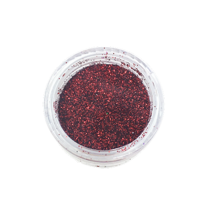 Small Pot of Glitter for Resin Crafts - 3g Red