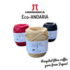 Hamanaka Eco-Andaria Raffia Yarn - White #1