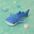 Hamanaka Aclaine Acrylic Fibre Needle Felting Kit - Whale Shark (English)