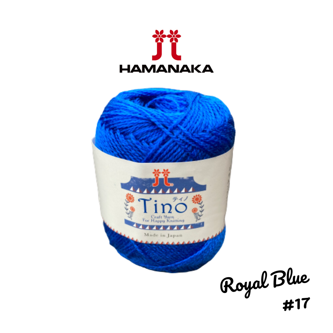 Hamanaka Tino Yarn - Royal Blue #17