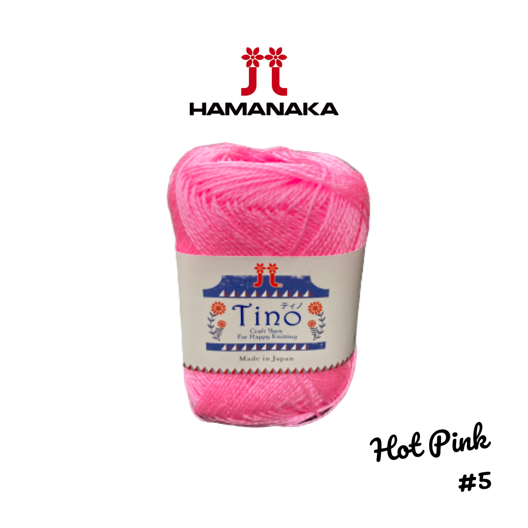 Hamanaka Tino Yarn - Hot Pink #5