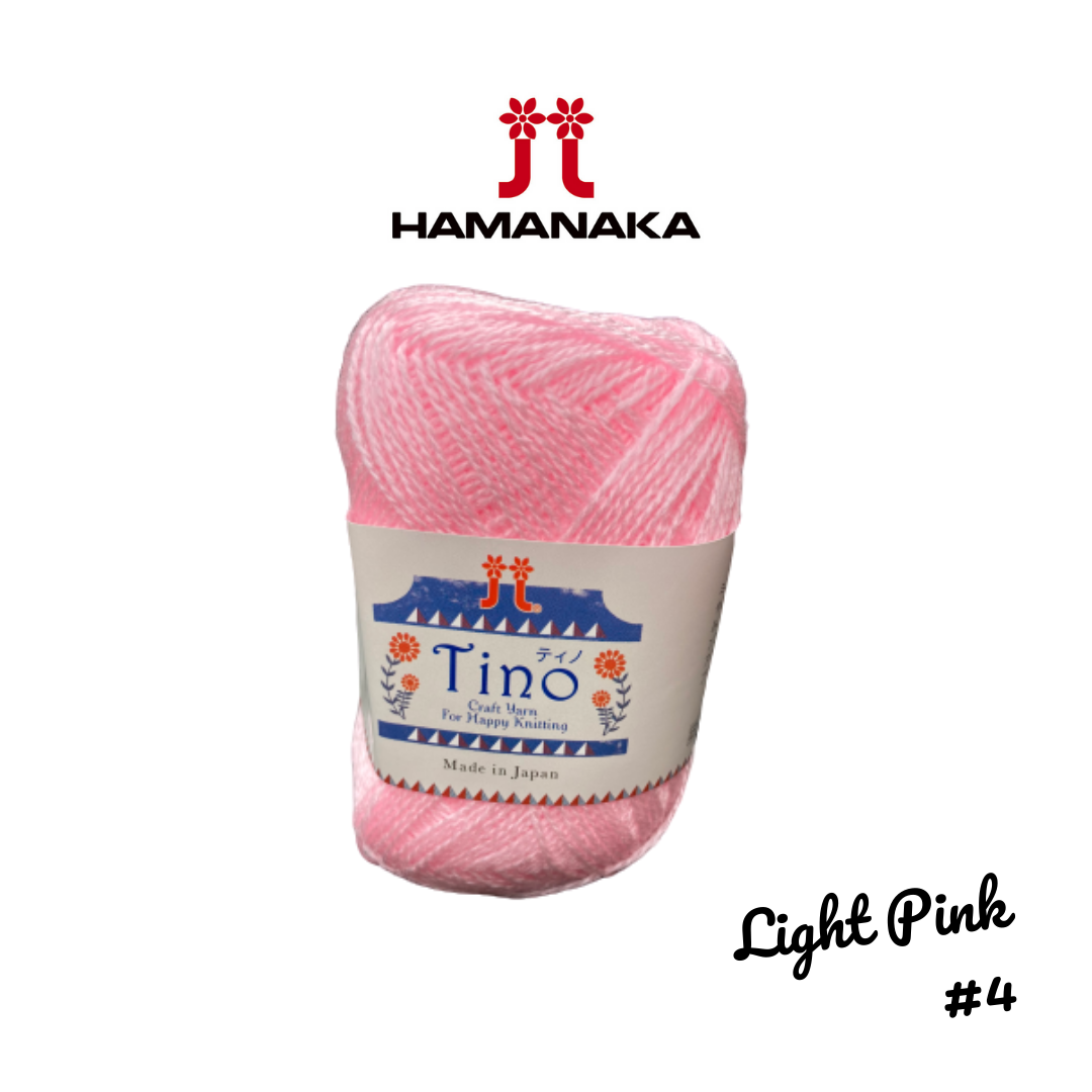 Hamanaka Tino Yarn - Light Pink #4