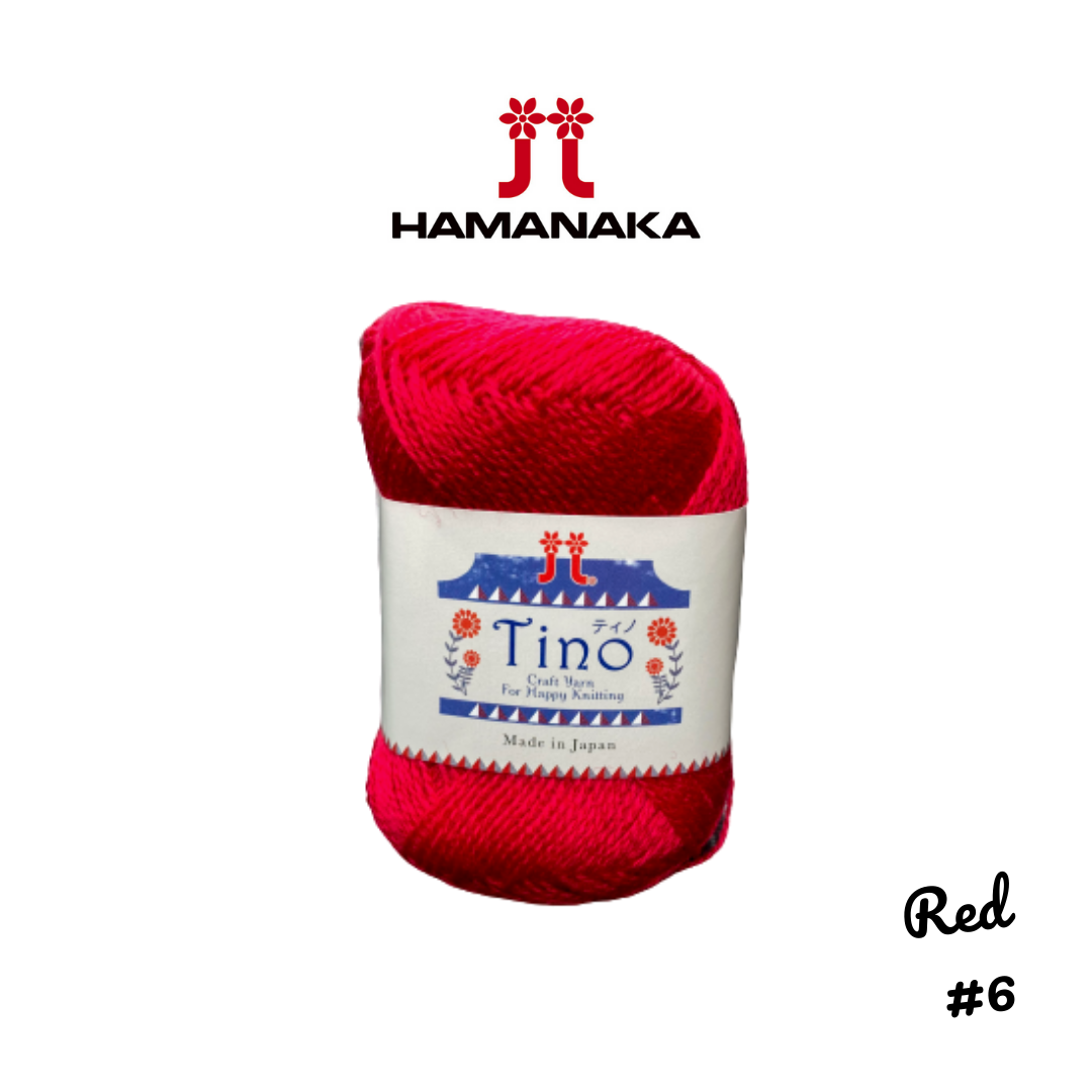 Hamanaka Tino Yarn - Red #6