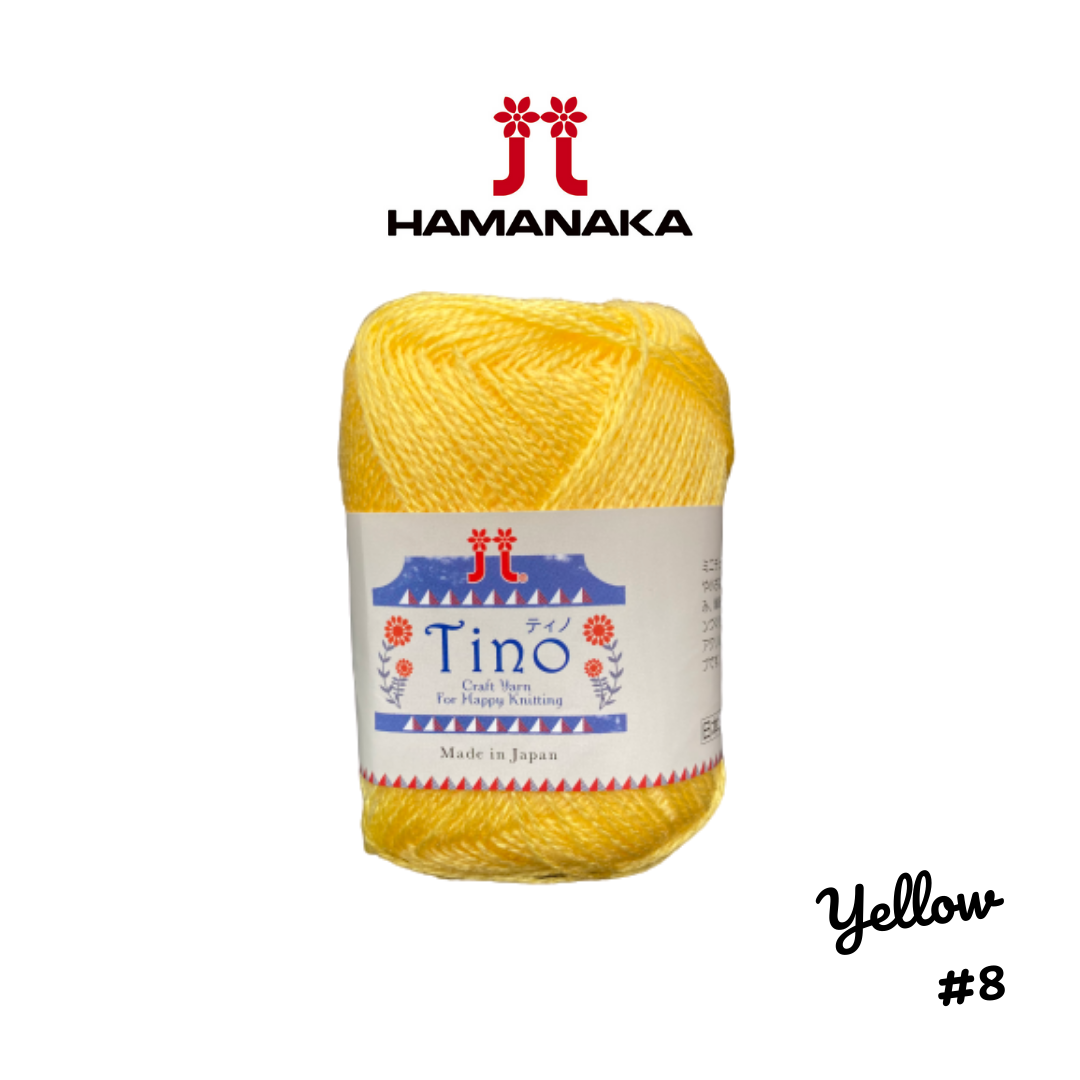 Hamanaka Tino Yarn - Yellow #8