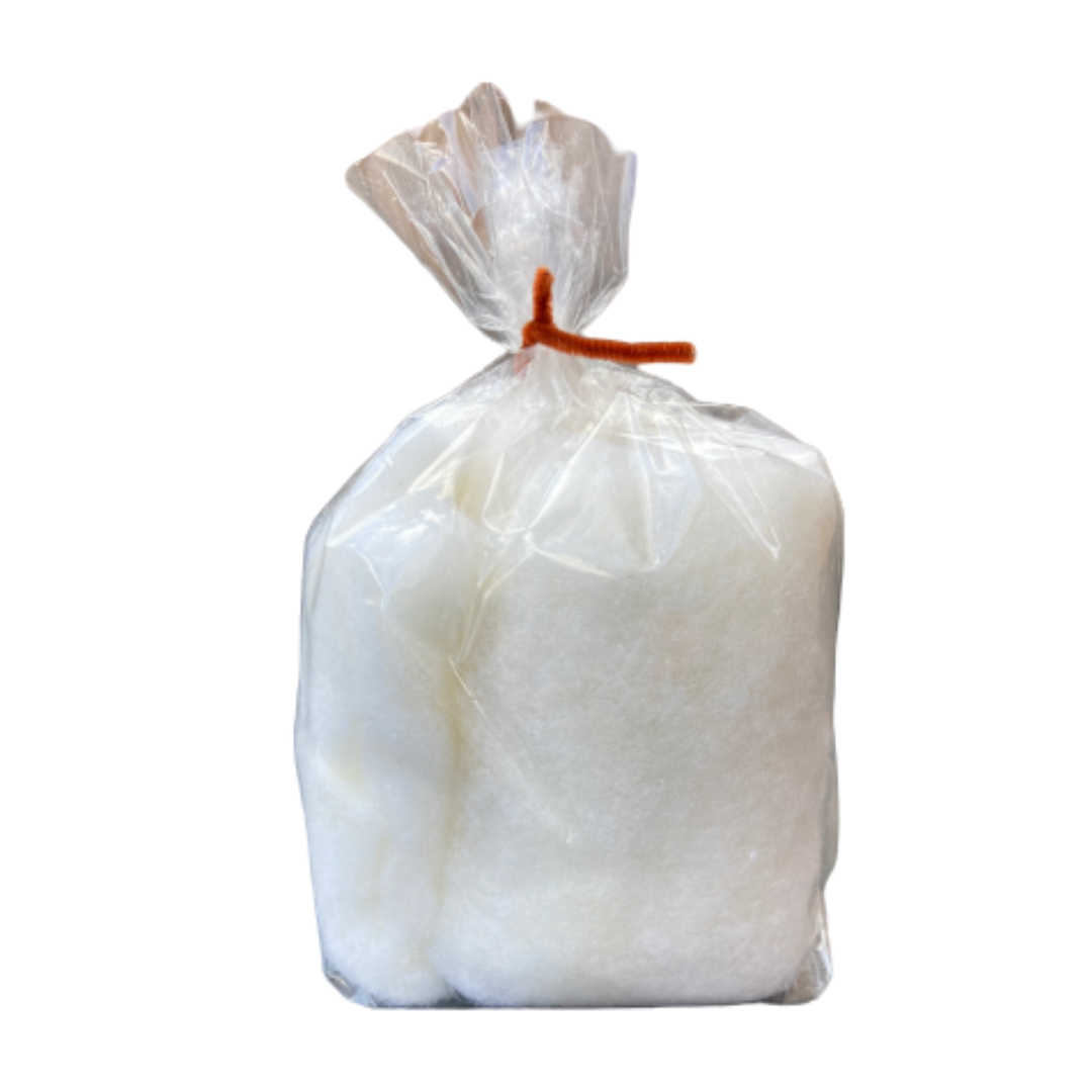 Hamanaka Needle Watawata Core Wool Batt - 30g White