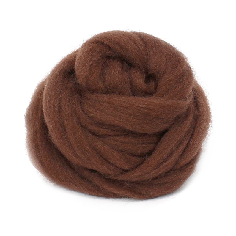 HandCrafter Super Fast Needle Felting Wool - Coffee Bean V612