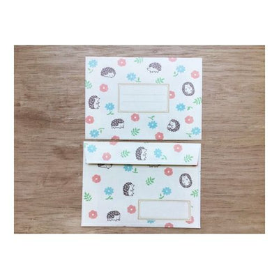 Furukawa Paper Works - Hanko Letter Set - Hedgehogs