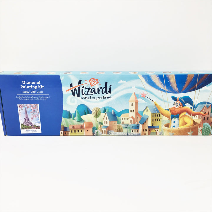 Wizardi Diamond Painting Kit - Spring in Paris