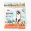 Wizardi Wooden Charms Diamond Painting Kit - Blue Dream Catcher