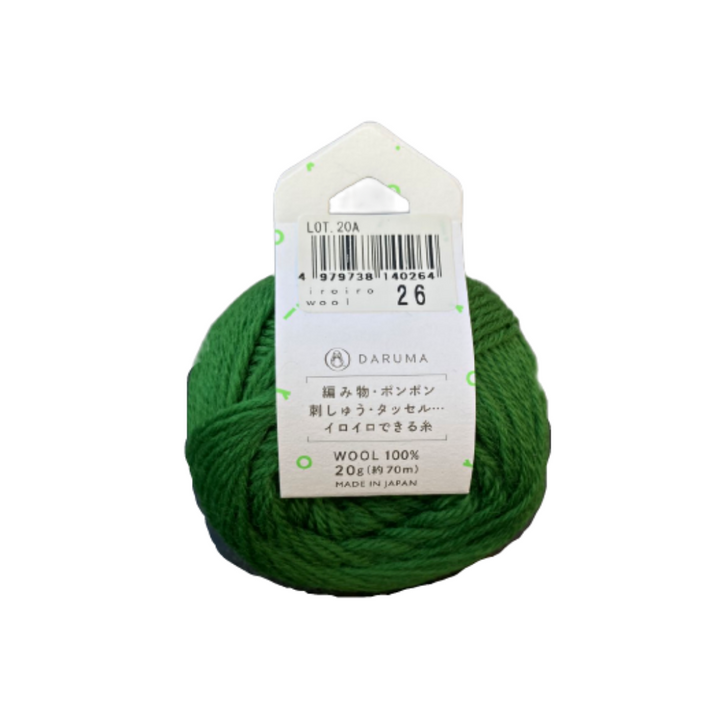 DARUMA iroiro yarn - Clover