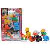 Iwako Puzzle Erasers - Block Animals (Made in Japan)