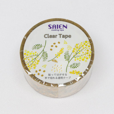 Kamiiso SAIEN Clear Masking Tape - Mimosa (Made in Japan)