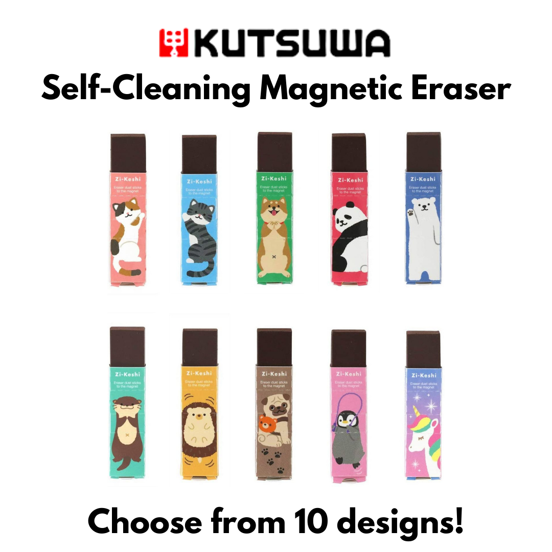 Kutsuwa Zi-Keshi Magnetic Eraser - Animals