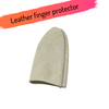Genuine Leather Finger Protector - Small
