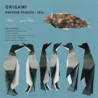 Marumo Origami Kit - Emperor Penguin, Seal