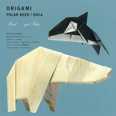 Marumo Origami Kit - Orca Whale, Polar Bear
