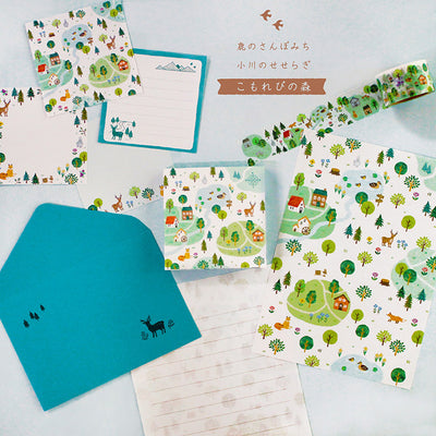 Mind Wave - Letter Writing Set - Forest in Summer