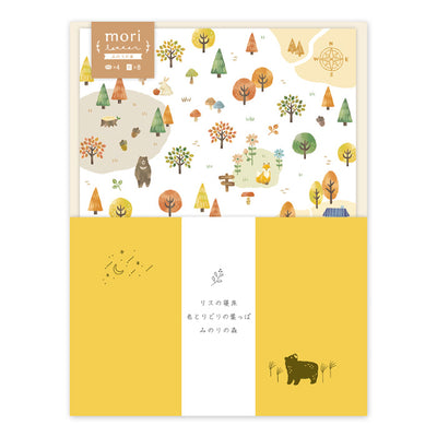 Mind Wave - Letter Writing Set - Forest in Autumn