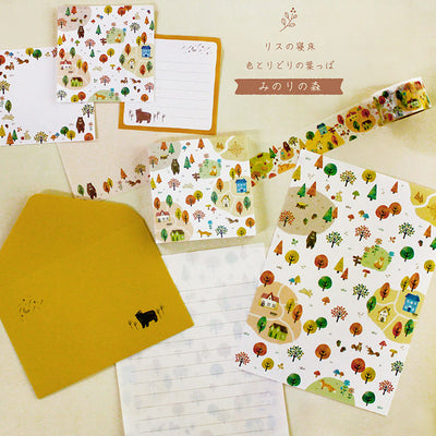 Mind Wave - Letter Writing Set - Forest in Autumn