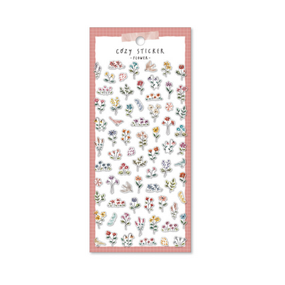 Mind Wave Sticker Pack - Cosy Series - Flowers