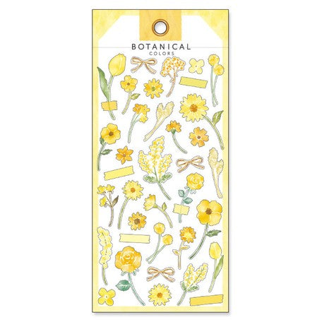 Mind Wave - Sticker Pack - Botanical Series Yellow