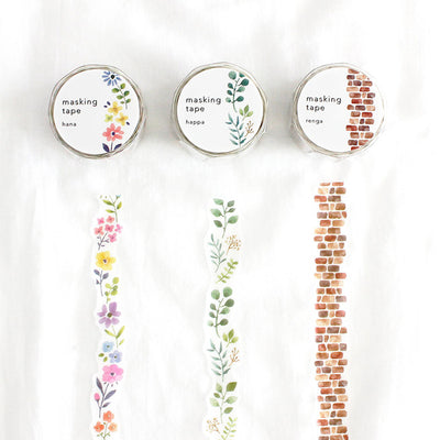 Mind Wave Washi Tape - "Hana" - Flowers