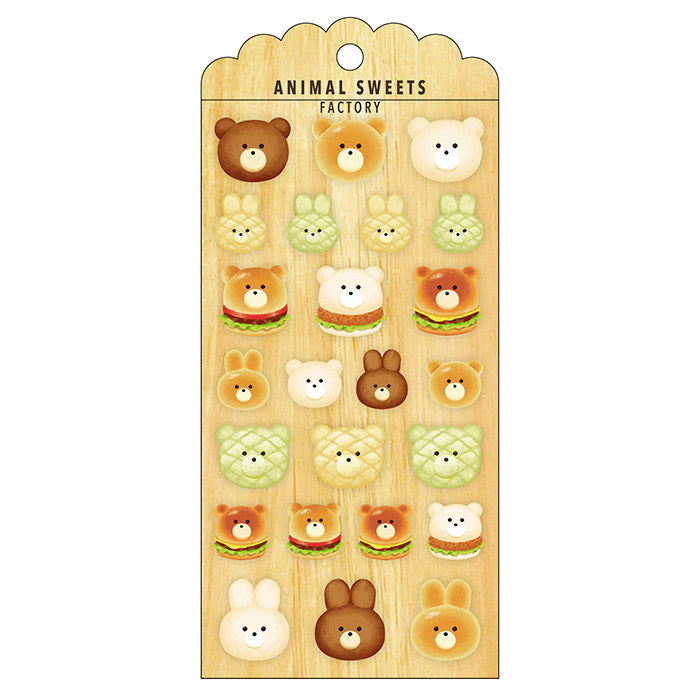 Mind Wave - Sticker Pack - Animal Sweets Factory - Bear