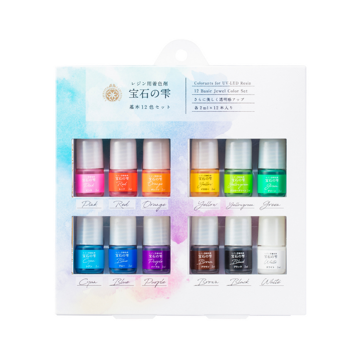 Padico Jewel Pigment Set of 12 Colours