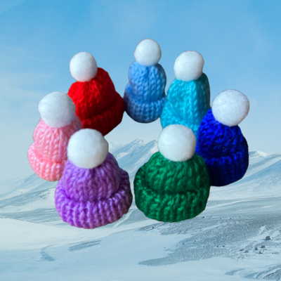 Mini Bobble Hats -  Choose Colour!