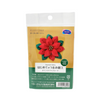 Olympus Tsumami Zaiku Flower Brooch Craft Kit  - Red Poinsettia