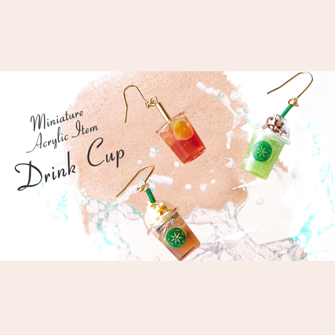 Padico Miniature Acrylic Item - Drinks Cup