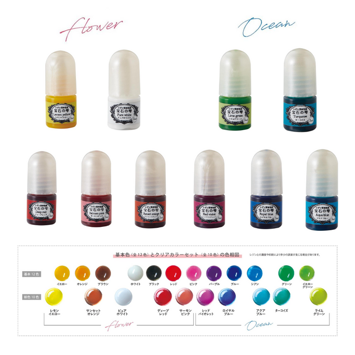 Padico Jewel Series Pigment Set - Flowers