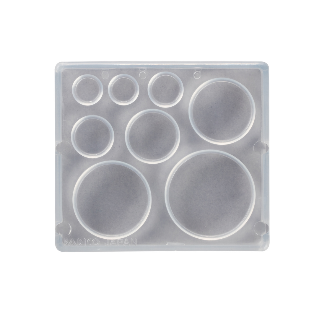 Padico Resin Soft Mold - Round Plates
